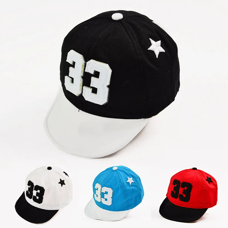 

Spring Summer Baby Letter Cap Kids Boys Adjustable Cotton Baseball Cap Girls Children Snapback Hip-Hop Sun Hat