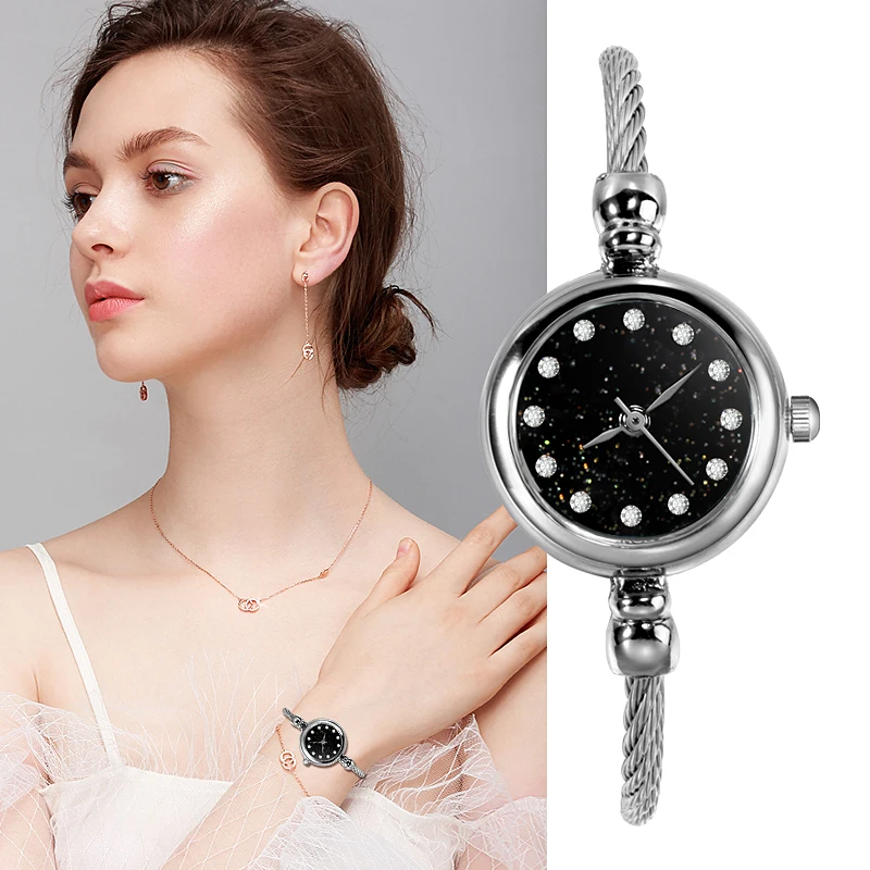 Роскошные женские часы Лидирующий бренд кварцевые reloj mujer модный браслет relojes para |
