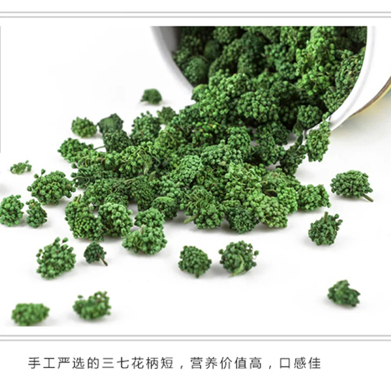 Цветочный чай Panax notoшень зеленая еда здоровый подарок Yunnan Wenshan местное
