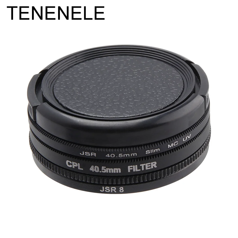 UV CPL TENENELE для экшн-камеры Sjcam SJ8 фильтр CPL/ND 2 4 8/UV Защитные фильтры для SJCAM SJ8 Air/Plus/Pro Аксессуары для спортивной камеры - Цвет: UV CPL