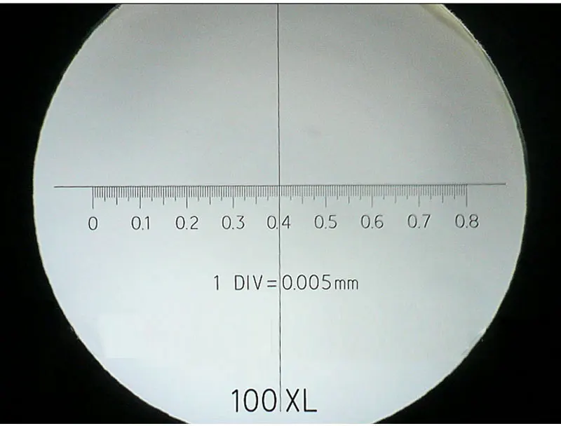 DIV 0,01 мм 0,005 мм Лупа 50X 100X Карманный микроскоп со шкалой светодиодный увеличительное стекло для текстильной печати