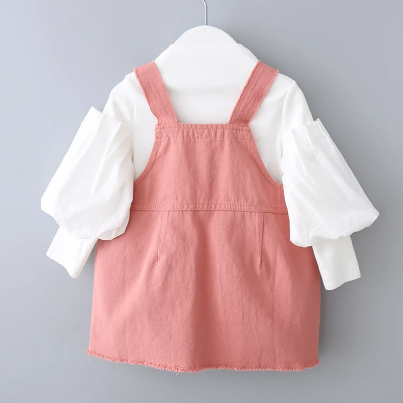 2019 осенний комплект одежды принцессы для новорожденных девочек детские длинные