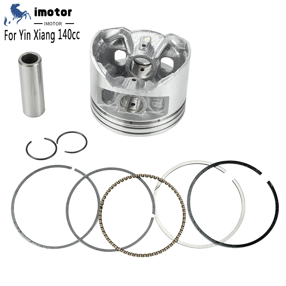 

Комплект поршневых колец 56 мм для отверстия 56 мм YinXiang YX 140cc 150cc 1P56FMJ, горизонтальный двигатель, запчасти для кроссовых мотоциклов, квадроцикл...