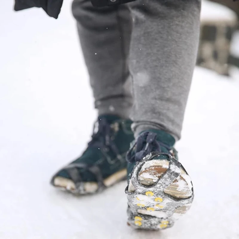 Силиконовые нескользящие накладки на обувь для скалолазания по снегу льду