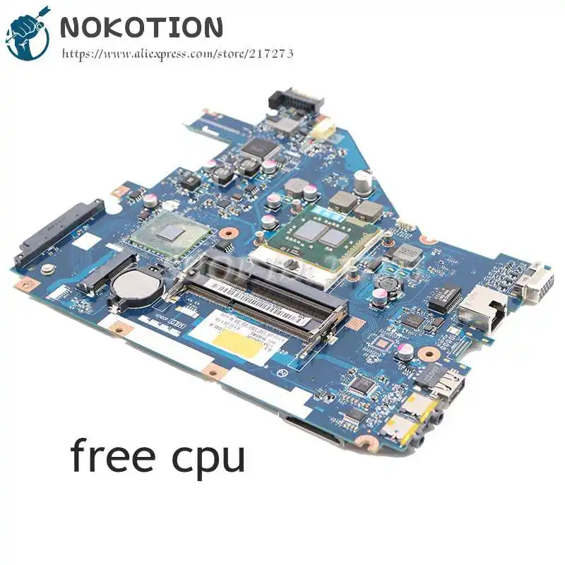

NOKOTION For Acer aspire 5742 5733 5742Z 5733Z Laptop Motherboard MBRJY02002 PEW71 LA-6582P HM55 UMA DDR3