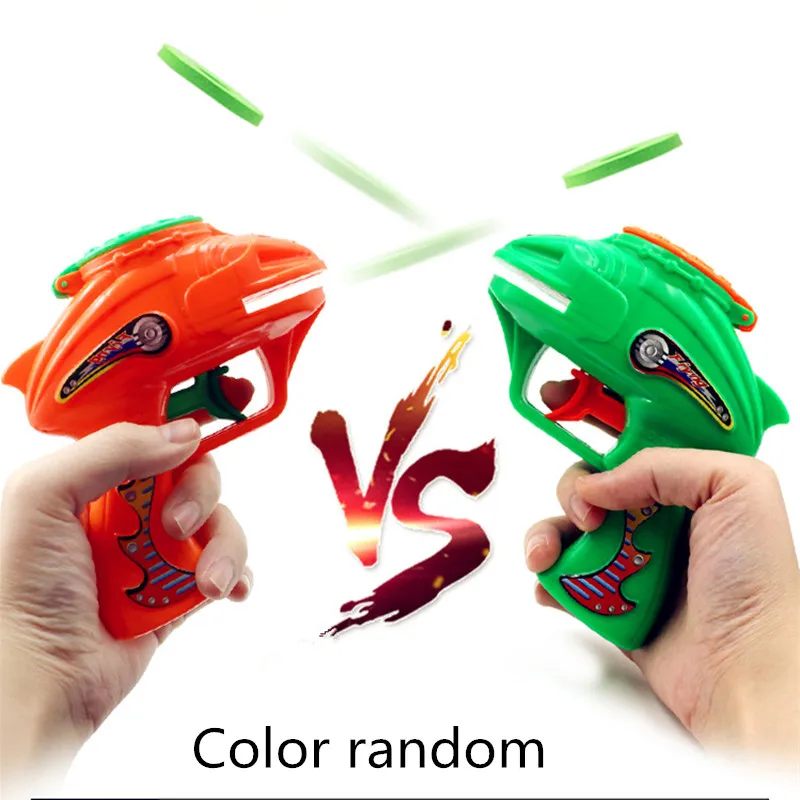 Модные Классические детские игрушки летающая тарелка пистолет EVA мягкие пули