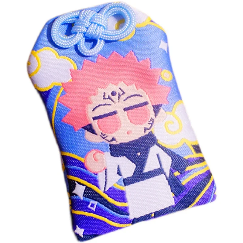 

Anime Jujutsu Kaisen OMaMoRi Amulet Itadori Yuji Gojo Satoru Ryomen Sukuna Fushiguro Megumi Cute Good Luck Pray Bag Pendant