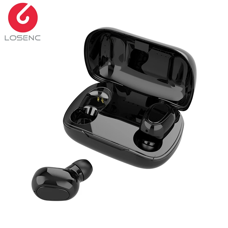 

L21 Bluetooth earphone Wireless Earbuds 5.0 TWS Headsets Dual Earbuds Bass Sound For Huawei Xiaomi Iphone Samsung Mobile Phone