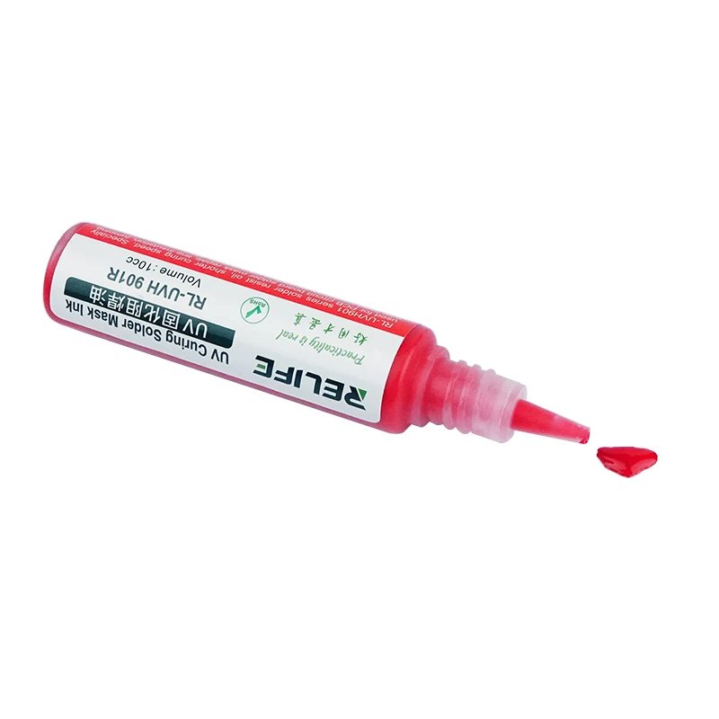 УФ лампа для отверждения клея зеленая паяльная паста черная флюс фиолетовый