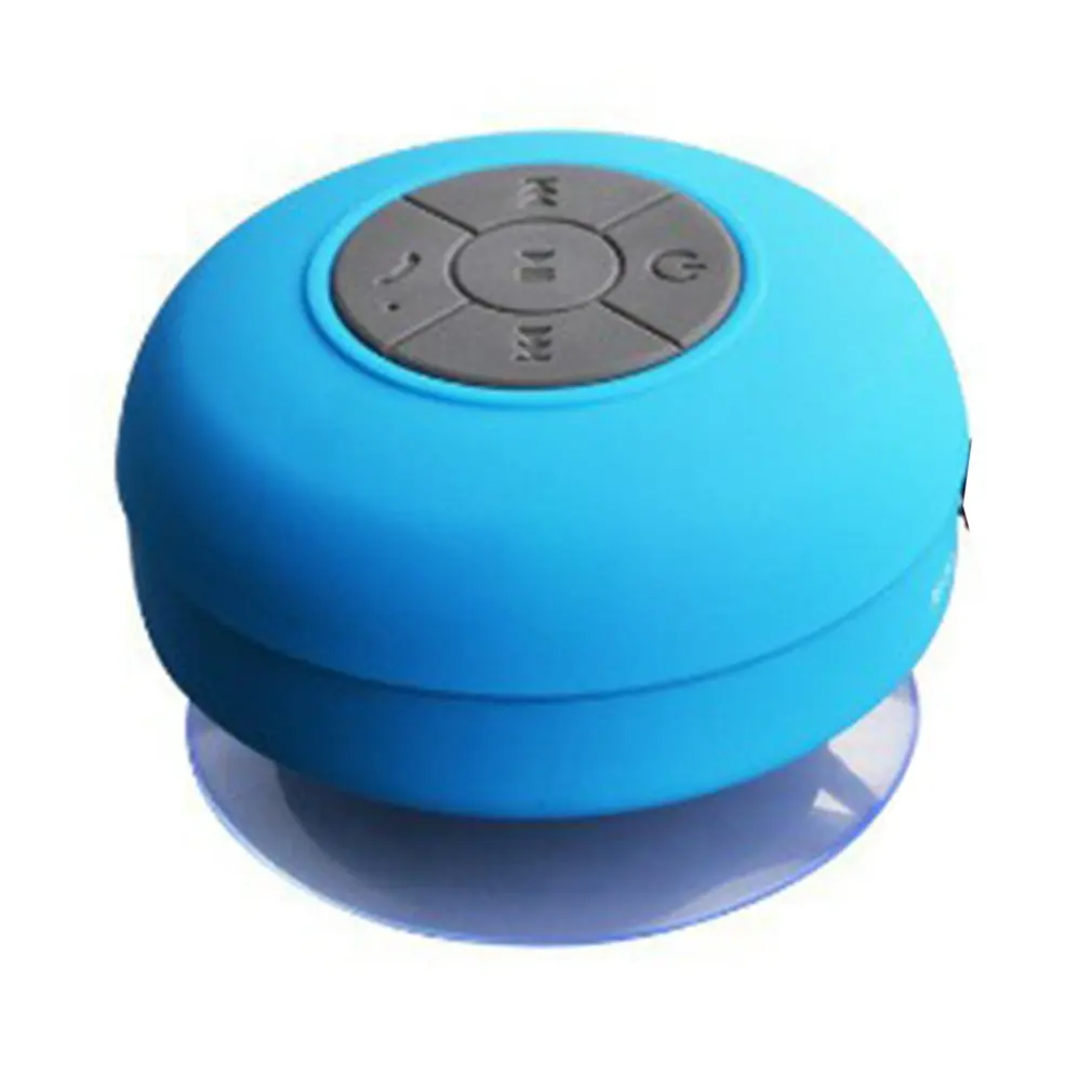 

Portable Wireless IPX4 Waterproof Shower Speaker Handsfree Sucting Mic Car Bathroom Wireless Audio Transmission