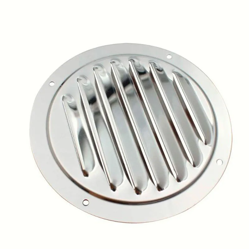 

Heavy Duty 4/5 Inch Round Louvered Vent Grill Cover Air Marine Hardware Boot Vent Accessoires Durable High Quality Parts