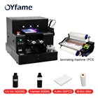 Принтер OYfame A4 UV DTF, принтер для печати УФ-наклеек для деревянных кружек, зеркальных металлических УФ-наклеек A4 UV dtf, принтер