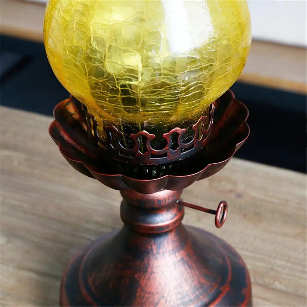 Retro LED Table Lamp E27 Kerosene Lantern Vintage Industrial Desk Light Coffee Shop Bar Hotel Decoration 220v With Plug | Освещение
