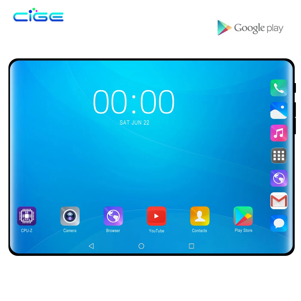 10,1 дюймов 4G телефонный звонок планшетный ПК Android 8,0 Восьмиядерный ОЗУ 6 ГБ 64 Гб ПЗУ Бренд две sim-карты WiFi gps планшеты