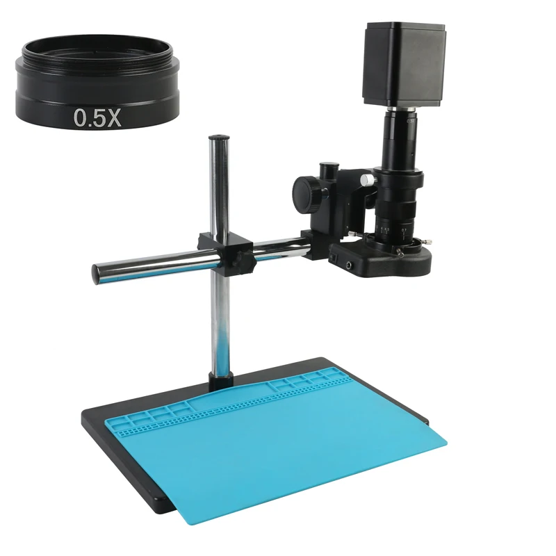 

Autofocus 1080P 60FPS SONY sensor WiFi HDMI Microscope Camera 180X 200X 500X C Mount Lens For Soldering Lab Teaching Inspection