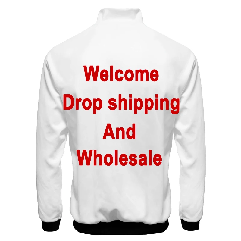 Куртка мужская с воротником-стойкой Повседневная Верхняя одежда большого