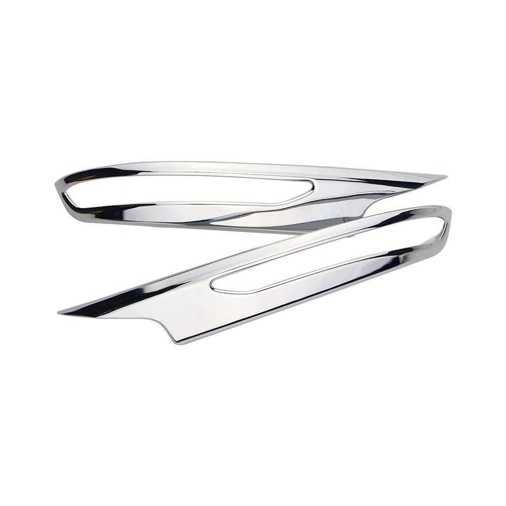 Зератул 2 шт. Защитные наклейки для заднего вида зеркала заднего обзора автомобиля хромированные для Renault Koleos Samsung QM6 2016 - 2020 Запчасти на.