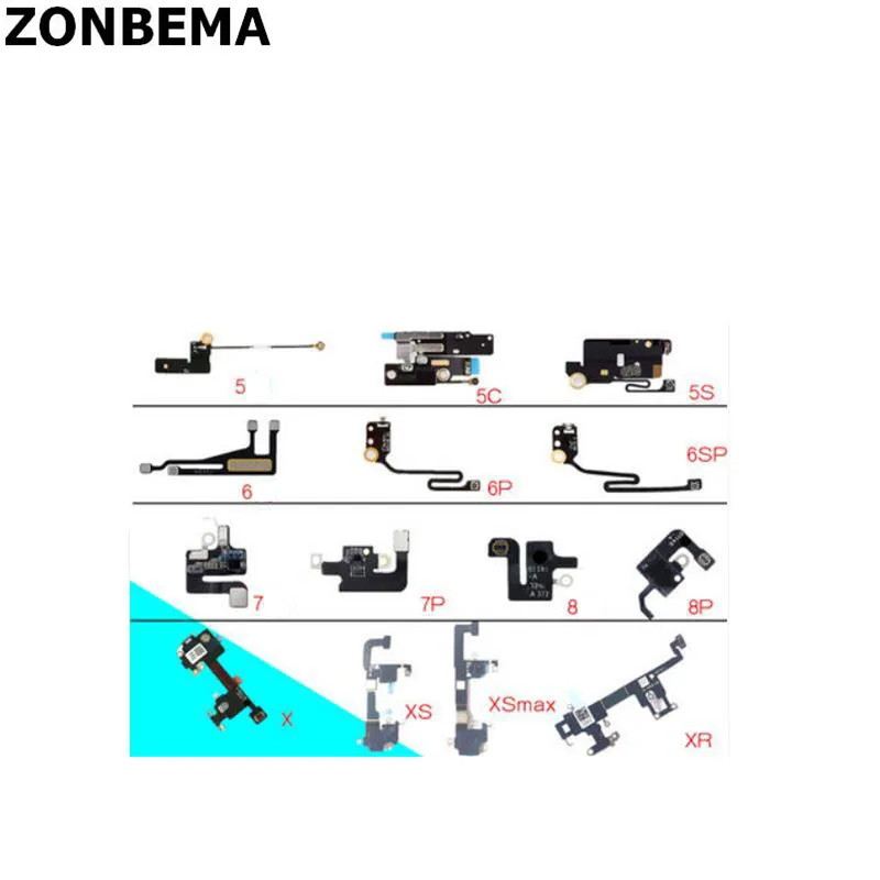 ZONBEMA 10 шт. Оригинальная Wi Fi антенна сигнал сетка Рабочий разъем гибкий кабель