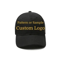 custom embroidered baseball caps for men woman hat custom logo mens cap snapback embroidery print text designer center mesh cap