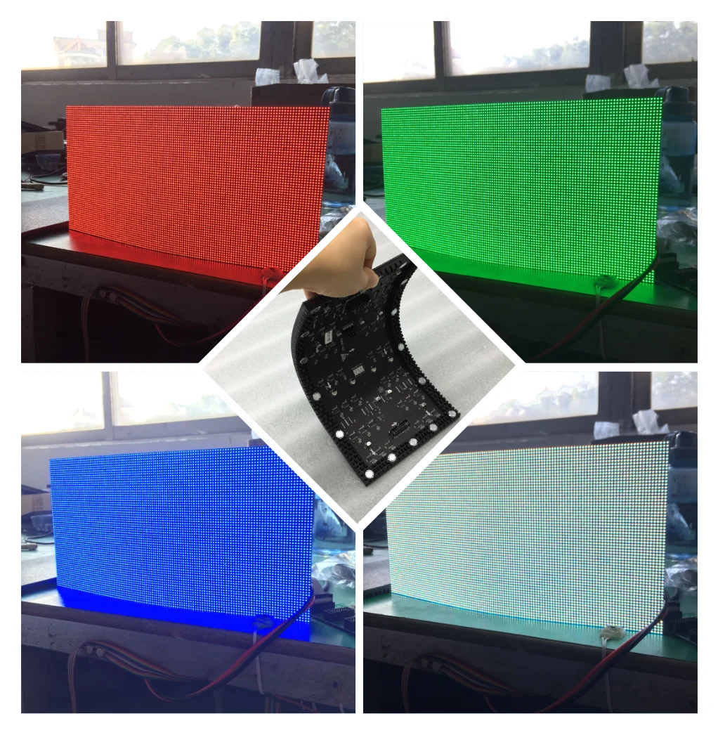 

Hot sale Flexible soft module P2.5 320x160mm High-resolution high-brightness full-color video LED display