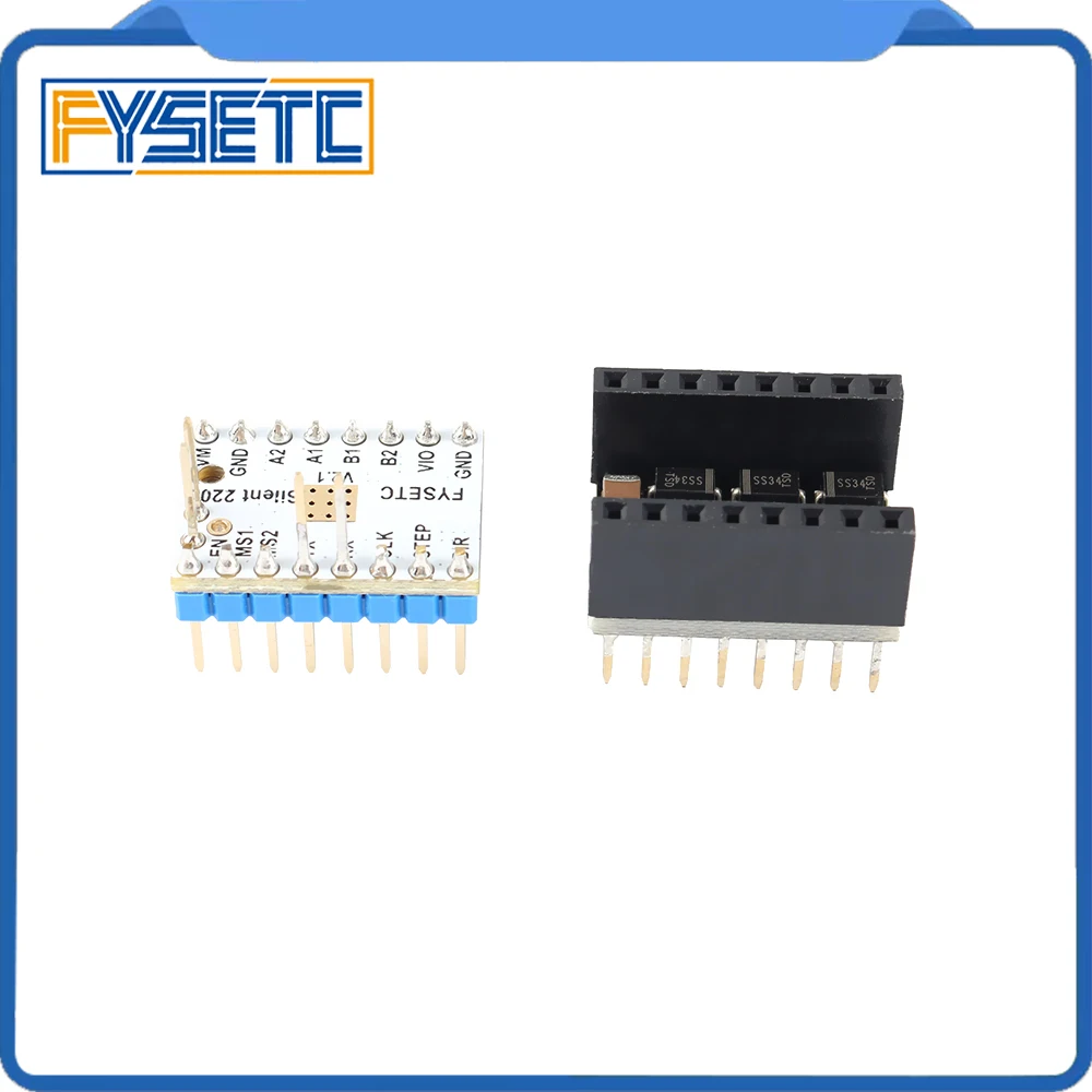 Драйвер шагового двигателя TMC2209 v3.0 5 шт. шаговых палочек бесшумный драйвер и