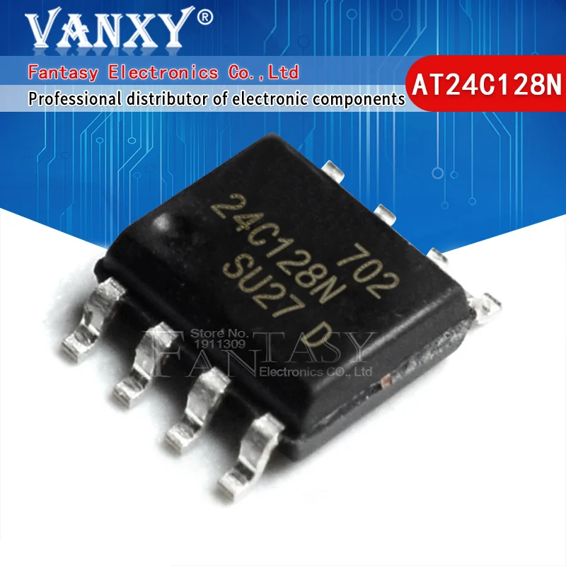 10 шт. AT24C128N SOP 8 24C128N SOP8 24C128 AT24N128 AT24C128 AT24C128C новый оригинальный|Интегральные схемы| |