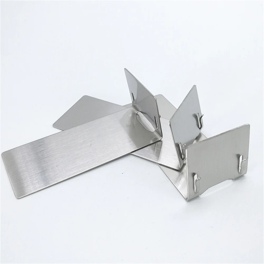 Стальная L-образная подставка с длинным основанием держатель для столешницы