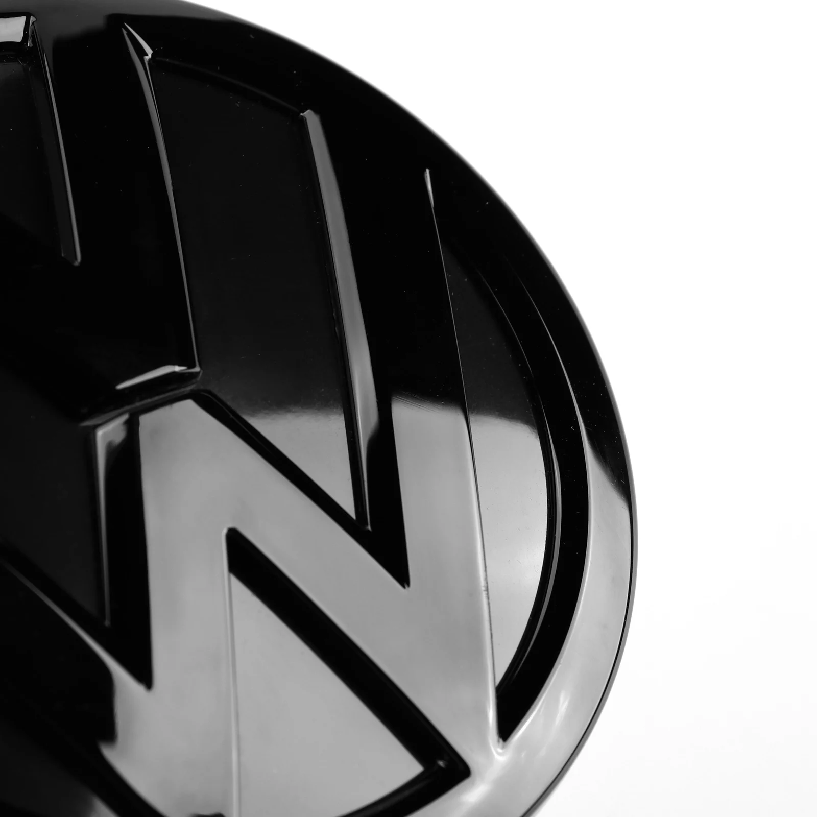 Блестящий черный значок 110 мм на заднюю крышку багажника эмблема автомобиля