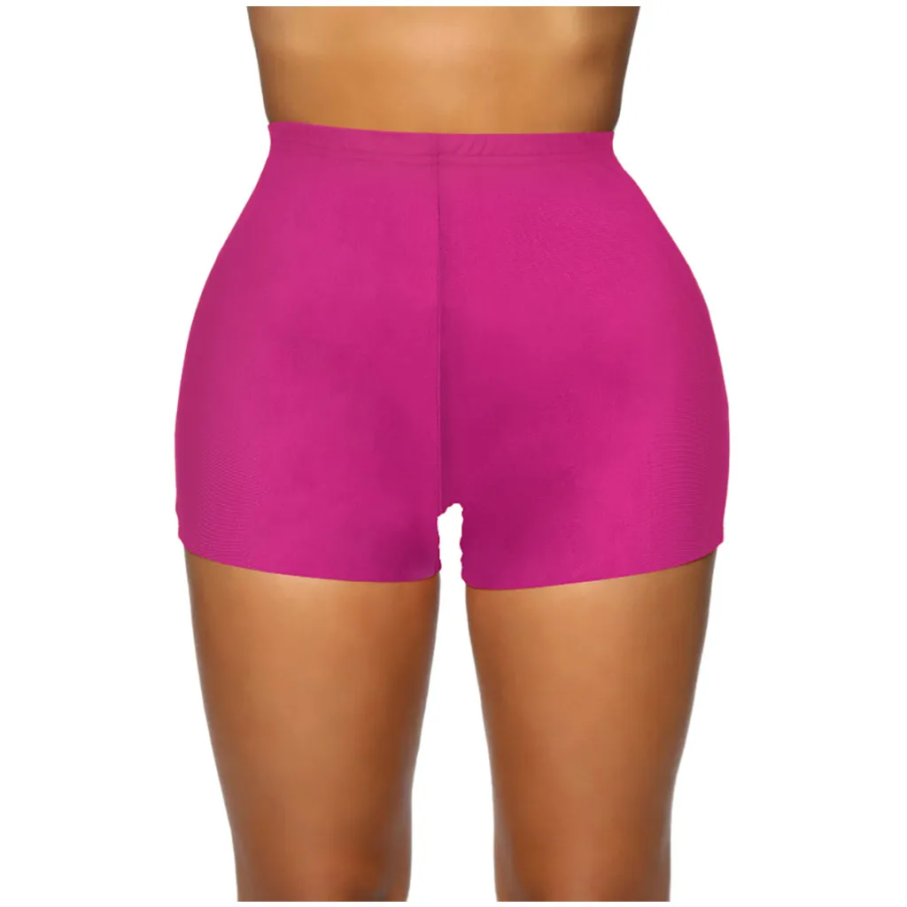 Тянущиеся спортивные штаны с высокой талией для велосипеда женские леггинсы