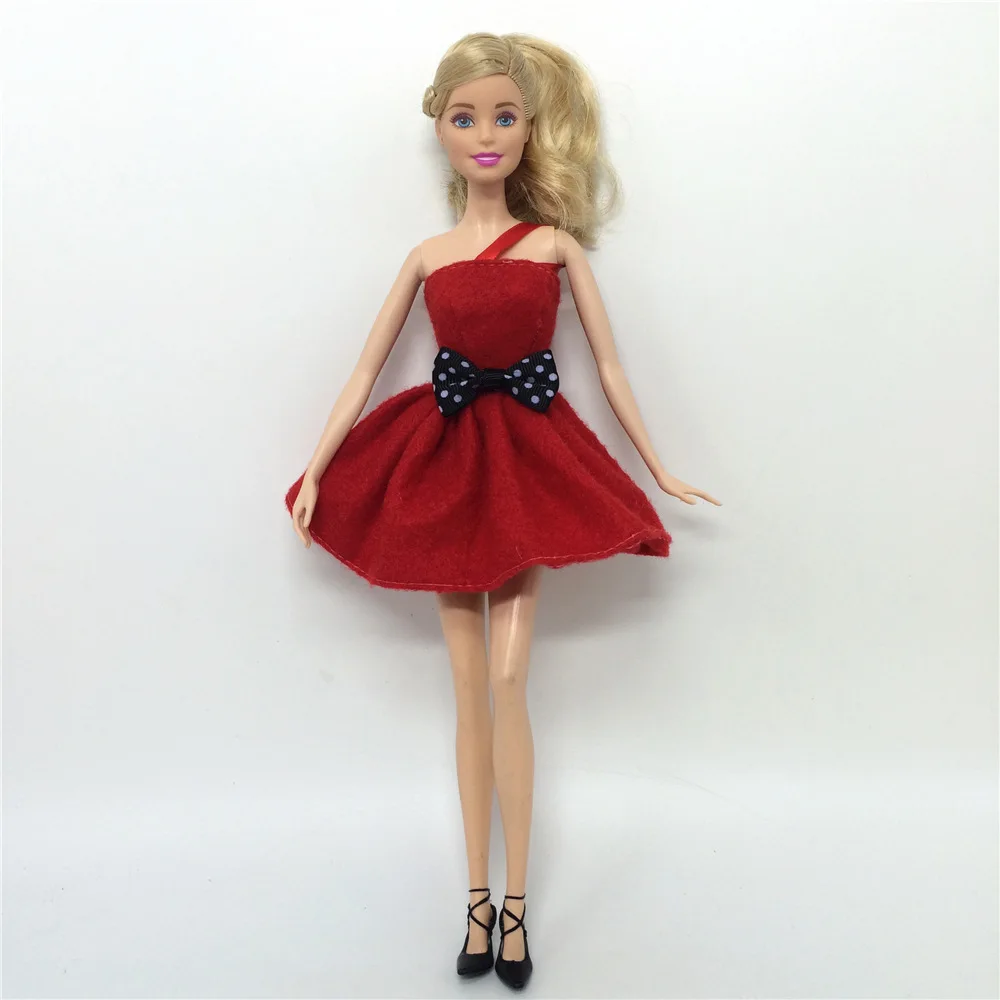 N-8 1-set Doll Clothes Girl DIY for 1/6 OOAK Beauty Doll's Dress A Brand Head As Gift If 3sets or More