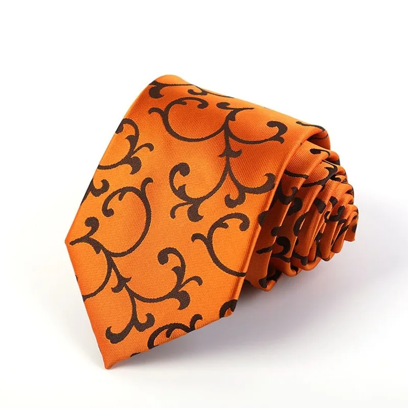 

Fashion 8cm Silk Men's Flower Floral Tie Jucquard Necktie Suit Men Business Wedding Party Formal Neck Ties Gifts Cravat