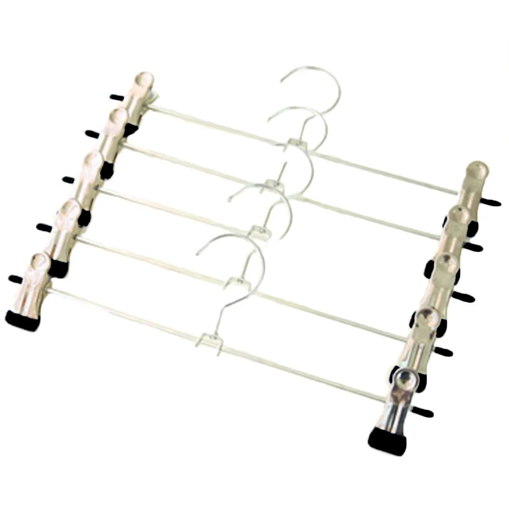 4 слойные многофункциональные вешалки для одежды из нержавеющей стали хранения