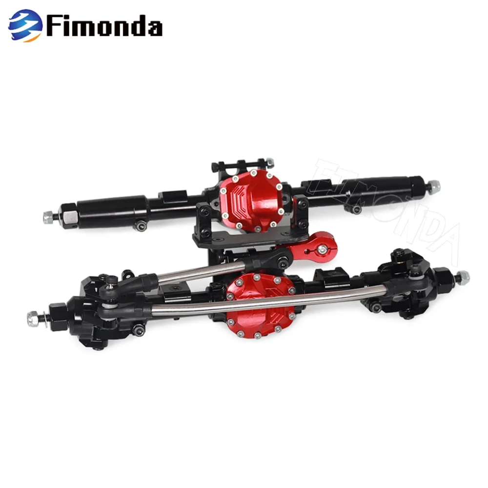 Алюминиевый сплав полная передняя прямая ось инверсия задняя для 1/10 RC Гусеничный