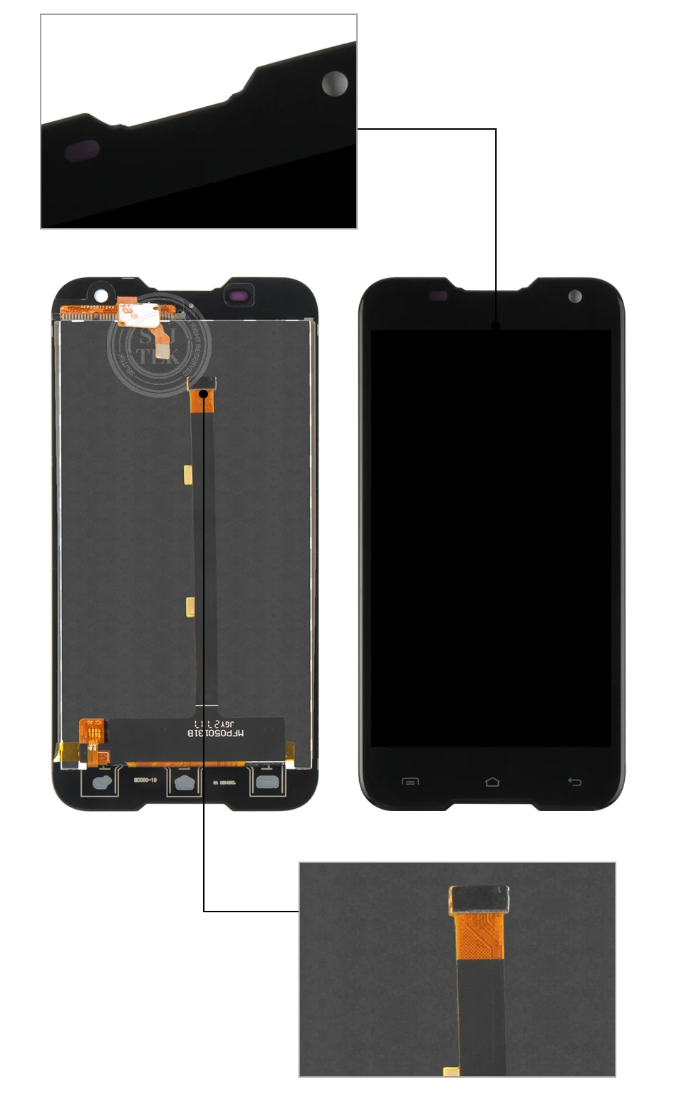 " для Blackview BV5000 ЖК-экран+ сенсорный экран дигитайзер Датчик Стекло в сборе для BV 5000 запасные части