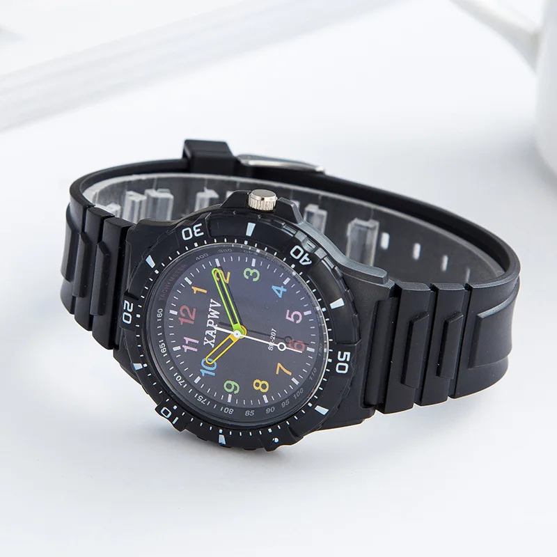 Модные детские часы Fashionmonger Xapwv с силиконовым цветным циферблатом Новые