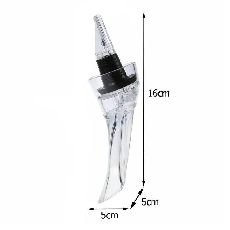 

1Pc Portable Wine Decanter Red Wine Aerating Pourer Spout Decanter Wine Aerator Quick Aerating Pouring Tool Pump