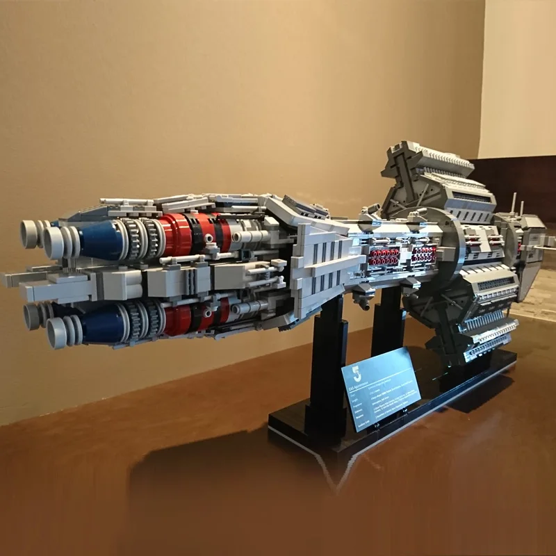 Yeshin MOC 12902 EAS набор Agamemnon эскорт круизер строительные блоки кирпичи Сборка игрушки