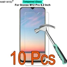 10 шт.лот для Gionee M12 Pro 6,2 дюйма твердость 9H 2.5D ультратонкое Закаленное стекло пленка защита для экрана