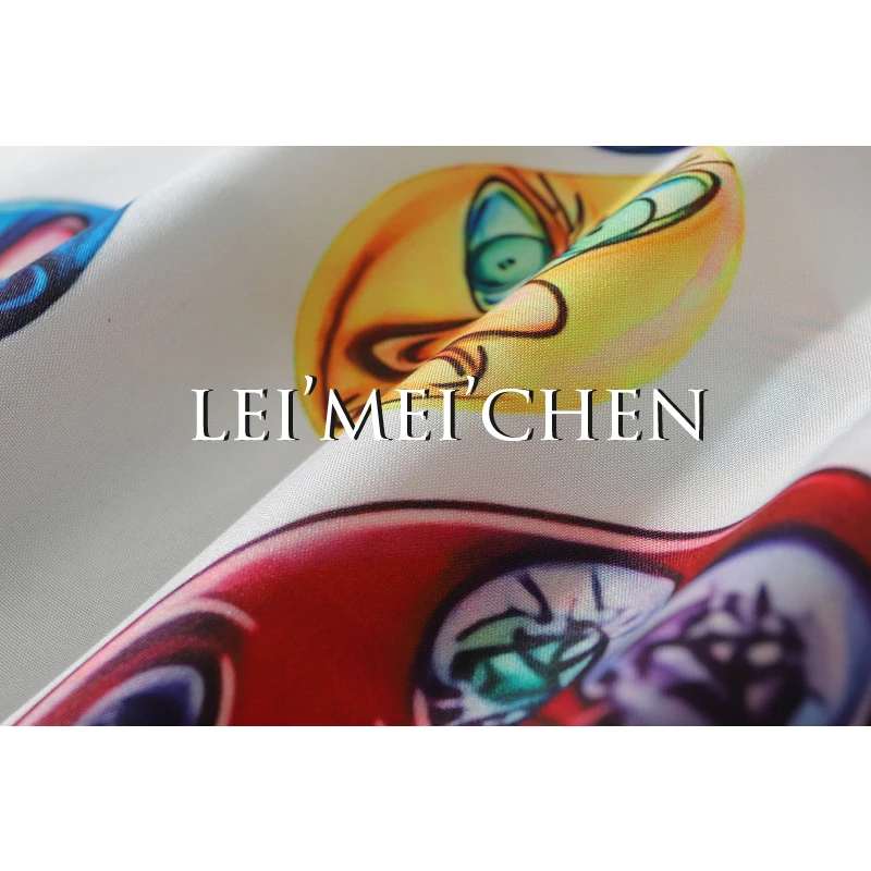 

LEIMEICHEN Harajuku Vintage Print Shirt Loose Lapel Printed Casual Shirt Men Beach Vacation Hawaii Floral Shirt Top 330