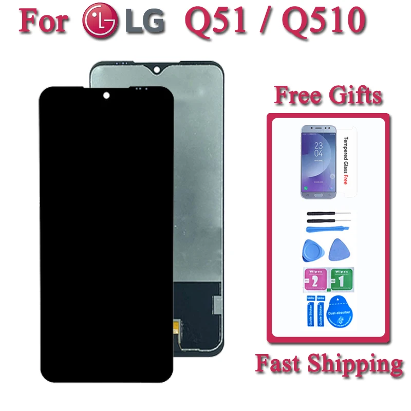

Screen For LG Q51 Q510 LCD Touch Screen Digitizer Assembly Replacement Accessory For LG LM-Q510N Display Phone Repairment Part