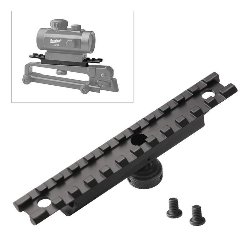 Страйкбол Тактический Weaver Rail M4 AR15 M16 кронштейн для прицела 20 мм рельс ручков