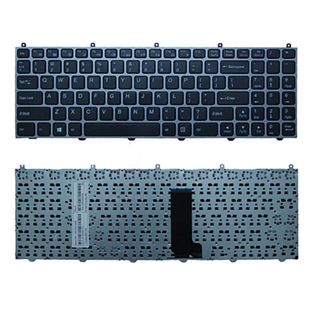Клавиатура без подсветки для HASEE K590C K610C I7 D1 K570N K650D I5 D2|Рамки ноутбуков| |