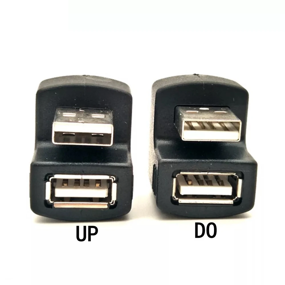 Hohe Episode 180 ° USB-адаптер USB 2 0 A Stecker auf B Weibliche психологи 90. Grad Kabel U Erweiterung Converter