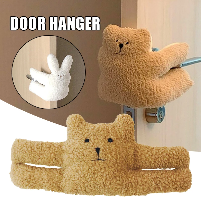 

Cartoon Animal Plush Door Stop Finger Clamp Protector Children Safety Anti-Pinch Hand & Anti Collision Finger Guard Door Hanger