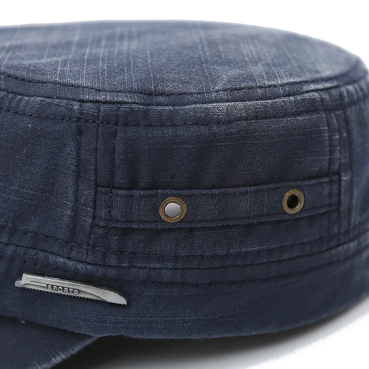 Новинка года, весенне-летние винтажные головные уборы для мужчин и женщин, повседневные, плоские, военные шапки военные, однотонные, Солнцезащитный Регулируемый головной убор