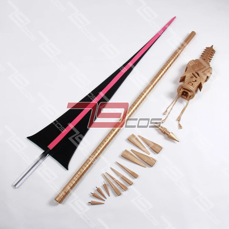 Аниме Fate/Apocrypha Лансер Красной карны васави Шакти копье Косплей оружие бутафория