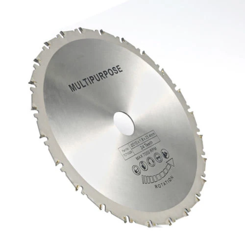 

Circular Saw Disc BLADE 24T 25.4mm Bore Adaptor For Wood Ripping Cross Cutting