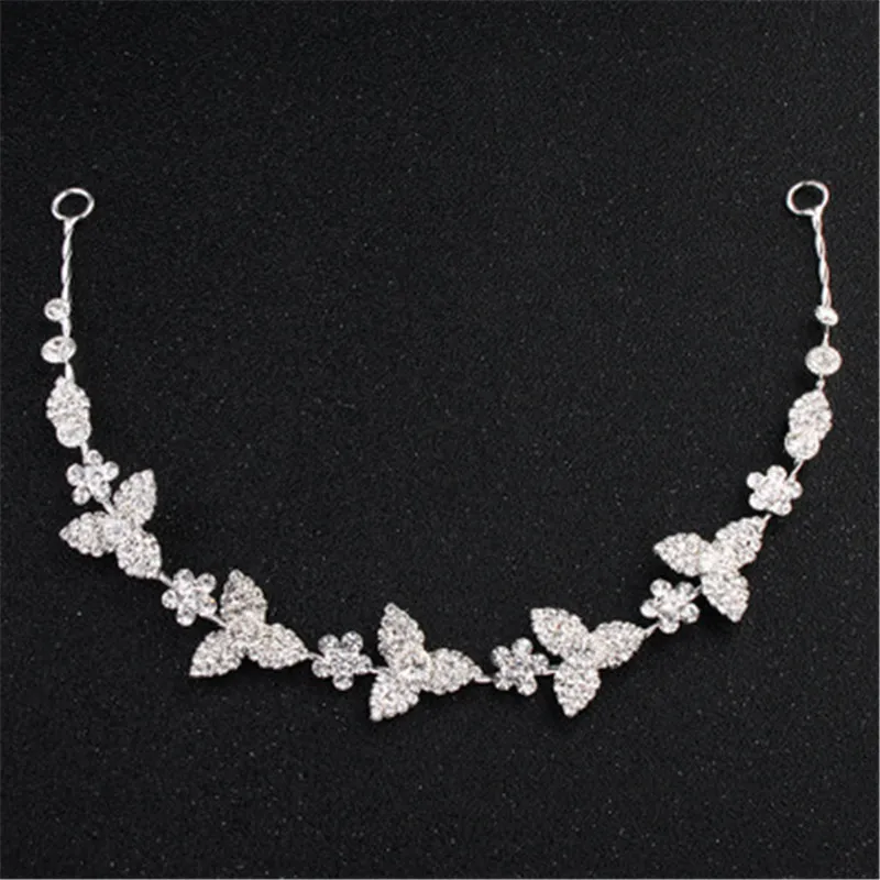 Женский ободок для волос FIAZIA украшение в виде листьев свадебные аксессуары