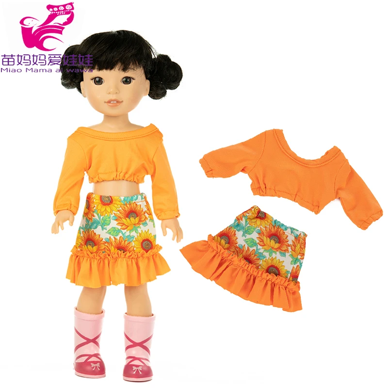 Рубашка Брюки для 14," Wellie Wishers кукольная одежда Camille Ashlyn Kendall Emerson 38 см 36 см Кукла Нэнси наряды