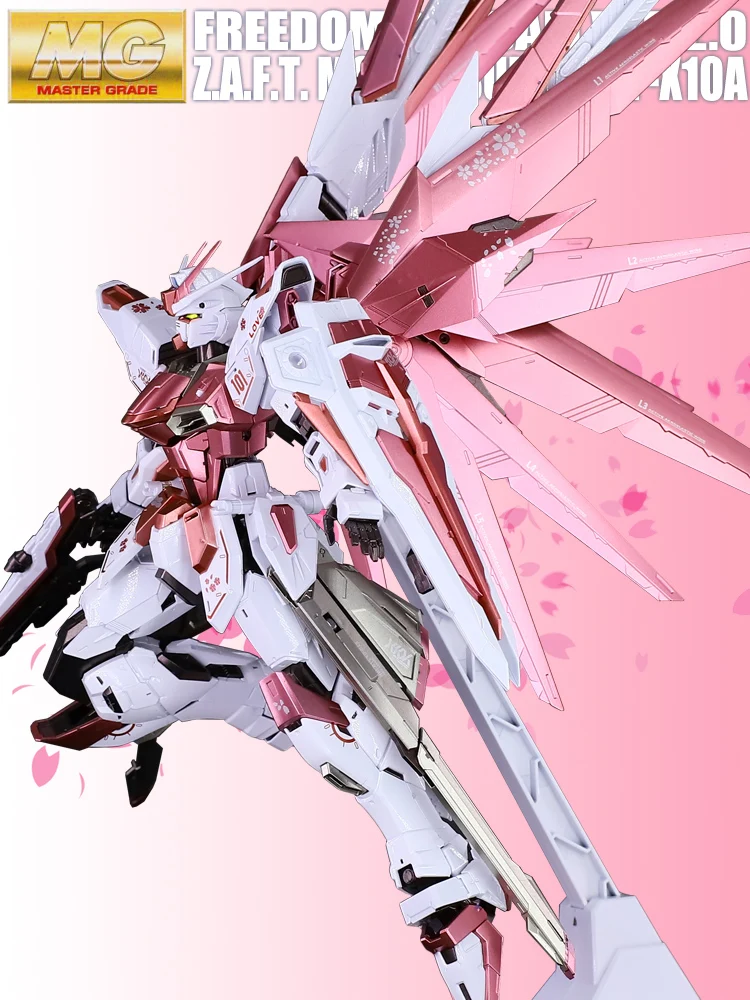 Bandai изменен Цвет воина гундама мг 1 /100 Розовый вишня в цвету СВОБОДА Gundam 2 0
